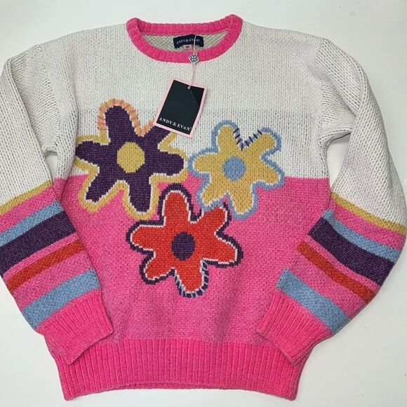 Andy & Evan Other - 🔥 Andy & Evan girls kids sweater Sz 10 New